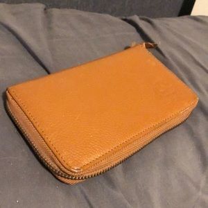 Leather Herschel supply wallet